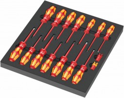 Wera 9711 Foam insert VDE screwdriver set 1, 16 pieces £134.95